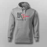 Select from World where someone like you Hoodies For Men