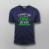 Stay in Your Lane: Free Lodging Humor Tee