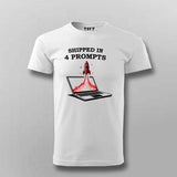 Shipped in 4 Prompts T-shirt For Men