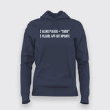 Alias Please="sudo" Funny Programming  Hoodies For Women