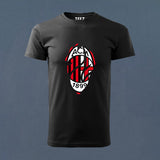 Fan-Made AC Milan T-Shirt for Men | Rossoneri Fan Gear