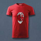 Fan-Made AC Milan T-Shirt for Men | Rossoneri Fan Gear
