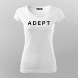 Adept AI T-shirt For Women – Smart Tech Edition