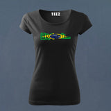 Fan-Made Brazil T-Shirt for Women | Seleção Fan Gear