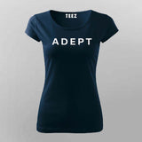 Adept AI T-shirt For Women – Smart Tech Edition