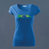 Fan-Made Brazil T-Shirt for Women | Seleção Fan Gear