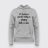 A Boolean's Favorite Hobby Hoodies For Women