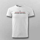 AI Awesome Individual T-shirt For Men