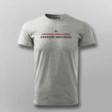 AI Awesome Individual T-shirt For Men