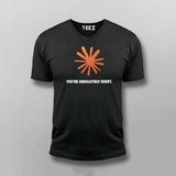 Claude AI - You're Absolutely Right Funny T-shirt For Men