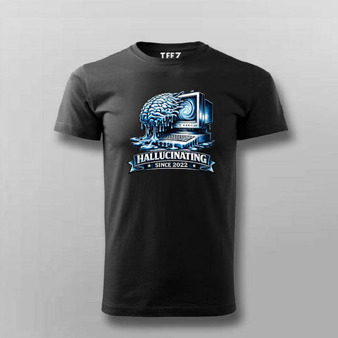 AI Hallucinating T-shirt For Men