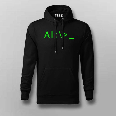 AI Terminal Code Zipper&Hoodie For Men