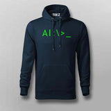 AI Terminal Code T-shirt For Men
