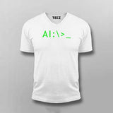 AI Terminal Code T-shirt For Men