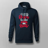 A Little Progress Each Day Adds Up To Big Results Hoodies For Men