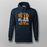 Not a Morning Person: Silent Mornings Hoodie