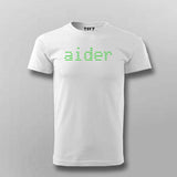 Ai coder Men Round Neck T-shirt