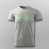AI Coder T-shirt For Men | Tech Pixel Style