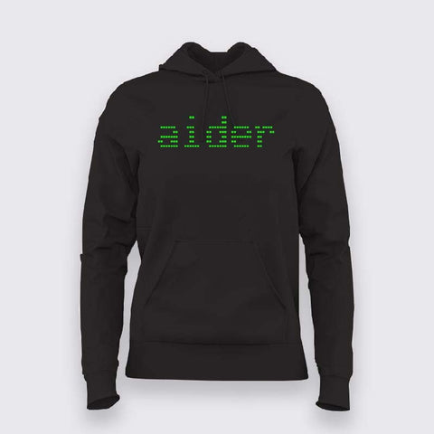 AI Coder Hoodie For Women | Tech Pixel Style