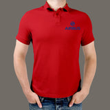 Airbus Logo Men's Teez Cotton Polo - Comfort Fit