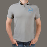 Ajax Hexagonal: The Trendsetting Tech Polo for Men