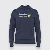 Always learning Hoodies For Women