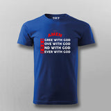 Amen T-Shirt for Men - Faith-Inspired Style