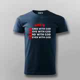Amen T-Shirt for Men - Faith-Inspired Style
