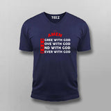 Amen T-Shirt for Men - Faith-Inspired Style