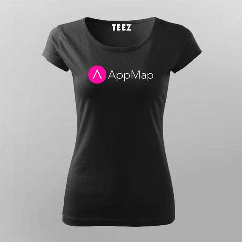 App Map T-shirt For Women – Dev Architecture