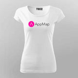 App Map T-shirt For Women – Dev Architecture