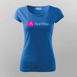 App Map T-shirt For Women – Dev Architecture