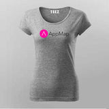 App Map T-shirt For Women – Dev Architecture