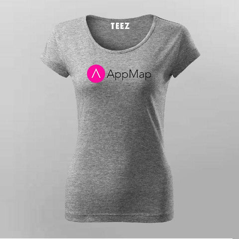 App Map T-shirt For Women – Dev Architecture