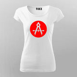 Architect Engineer Compass - Women's Design Tee