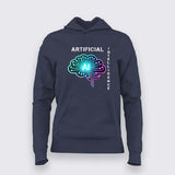 Artificial Intelligence AI T-shirt For Women