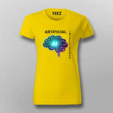 Artificial Intelligence AI T-shirt For Women