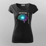 Artificial Intelligence AI T-shirt For Women