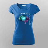 Artificial Intelligence AI T-shirt For Women