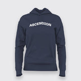 Ascendion Ascent - Women's Inspirational Cotton Hoodie