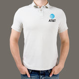 At & T  Polo T-Shirt For Men