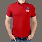 At & T  Polo T-Shirt For Men