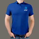 At & T  Polo T-Shirt For Men