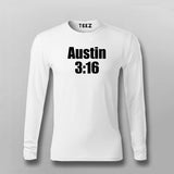 Austin 3 16 T-shirt For Men