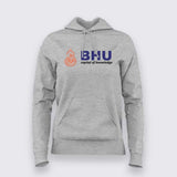 BHU Banaras Hindu University  Hoodie For Women