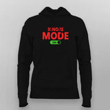 Ignore Mode On Cozy Hoodie For Women