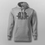 Rambo Baker Team Hoodie For Men Online India.