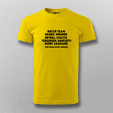 Rambo Baker Team T-shirt For Men Online India.