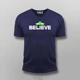 Believe Space T-Shirt for Men - Inspire Cosmic Dreams