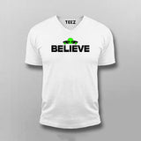 Believe Space T-Shirt for Men - Inspire Cosmic Dreams